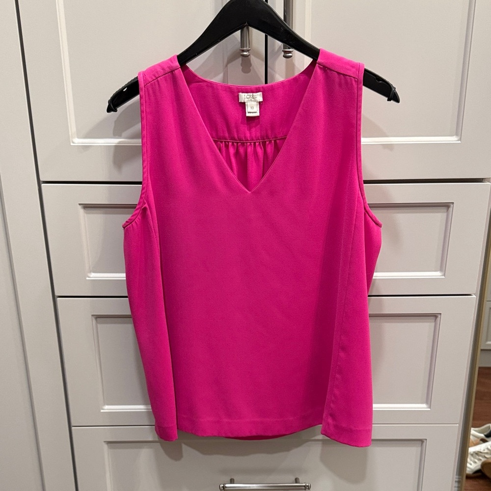 J. Crew Women's Pink Sleeveless Top